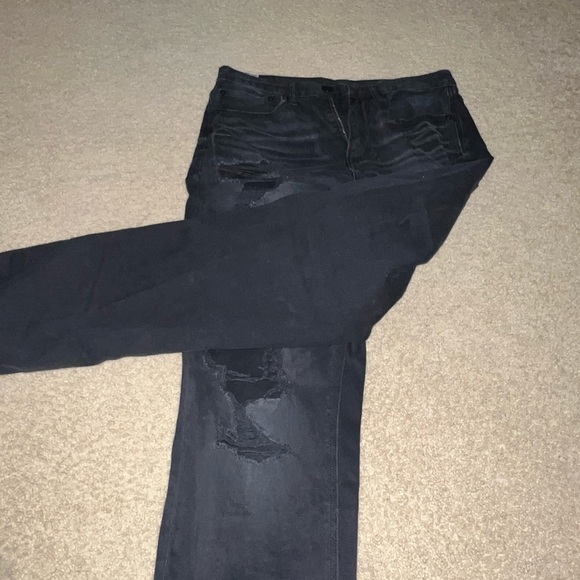 all black boyfriend jeans - Picture 2 of 2